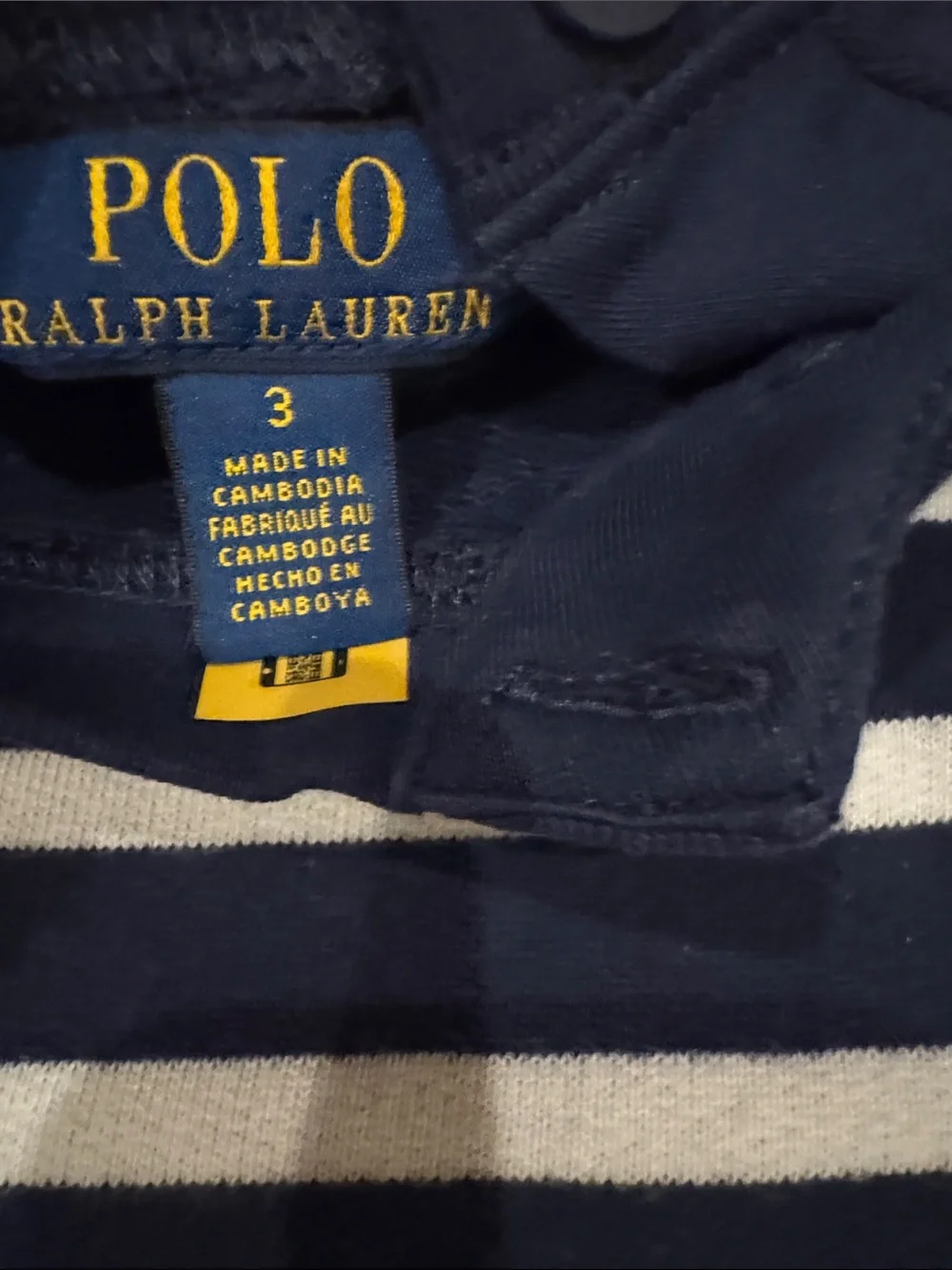 Ralph Lauren striped french
